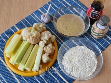 Как приготовить овощи в темпуре